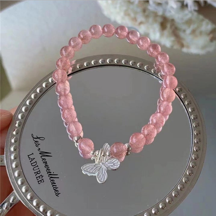 [Spirit Snake Butterfly Tail] Zi Xuan Bracelet Female Niche Design Advanced Sense Butterfly Glaze Bracelet For Girlfriend Gift - Image 5